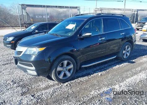 2011 Acura Mdx Technology Package z USA, uszkodzony, nr VIN 2HNYD2H60BH548858
